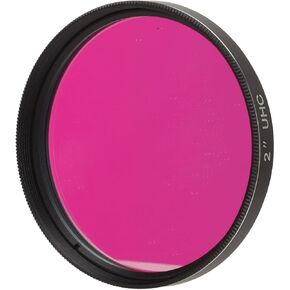 Telescope Filter,2 inches UHC Filter,Astrophotography to Improve The Image Contrast Reduces Light Pollution,Astronomical Telescope Accessories