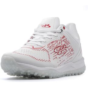 Boombah Viper Pureknit Women's Turf Shoes - White Out - Multiple Color Options - Multiple Sizes