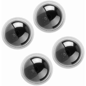4pcs محاكاة القبة كاميرا CCTV وهمية الأمن كاميرا أمان وهمية مع ضوء LED وامض (أبيض) in Kuwait