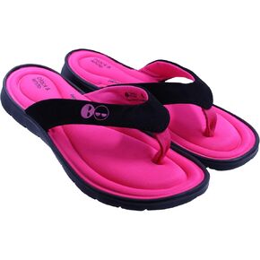 رغوة الذاكرة النسائية B-W Thong Flip Flop Sandal