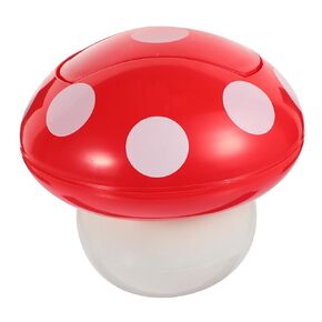 Mushroom Decorative Small Trash Can Desk Waste Holder Desktop Small Bucket