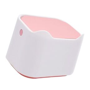 Tiny Trash Can Lid Desk Trash Bin Plastic Waste Paper Basket for Study Room Living Room Dorm