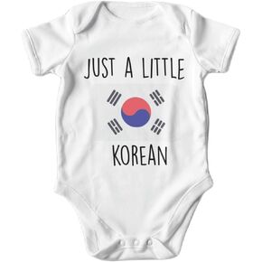 South Korea - Baby Boy Girl Clothes Infant Bodysuit Funny Cute Newborn