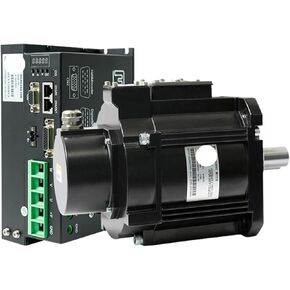 1pcs High Tq Servo Motor 1500W 4.78Nm 3000rpm with Driver 80VDC Low Voltage 100A Suitable for Sewing Machines(1 Motor 1 Driver)