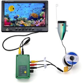 9 Inch DVR Fish Finder Underwater Fishing 1080P Camera 16G HD 1280720 Screen Double LEDs 15M 30M Camera for Ice Sea Fishing for Fish Discovery
