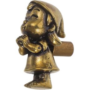 Praying Girl Brass Knob for Boy Girl Rooms Decorative Pulls for Nursery Bedroom and Dollhouse Easy to Install Cabinet Handle for Boy Furniture
