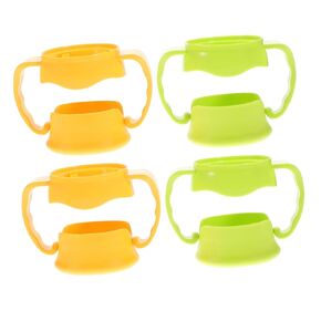 4sets Bottle Handle Holder Base Bottle Grips for Newborns -scalding Easy to Install Ergonomic Design