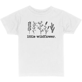 Little Wildflower Toddler Kids T-Shirt