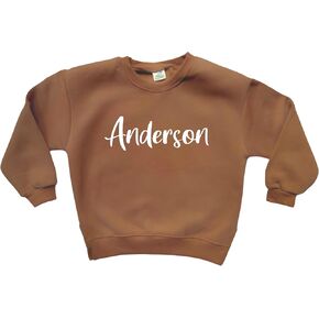 Personalized Cozy Soft Crewneck Sweatshirt-Gender Neutral, toddler, custom gift, hoodie