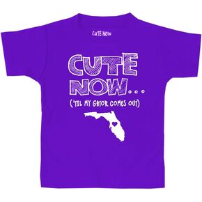 Toddler Florida T-Shirt 'Til My Gator Comes Out Kids State Shirt Top Pick Color 2T-6T