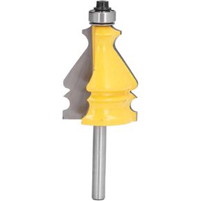 1/4in Shank Router Bit Picture Frame Forming Line Mold Milling Cutter CNC Woodworking Tool Ideal For Creating Architectural Photo Frames Made Of Carbon Steel Main