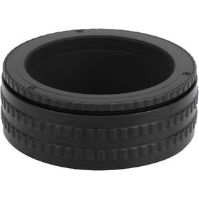 M52 M42 Focusing Helicoid Lens Tube 25 55mm Macro Extension with Matted Inner Wall for Reflected Reduction, Aluminum Alloy Construction, and Universal Threaded