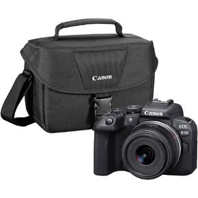Canon EOS R10 Mirrorless Camera with 18-45mm Lens with 200ES Camera Bag