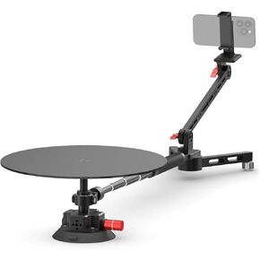360 Degree Rotator, Professional Photography Turntable, Rotating Camera Slider, Rotating Photography Video Booth for Product Photography, Commercial Video