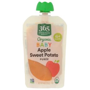 365 by Whole Foods Market, Organic Baby Food, Apple Sweet Potato, 4 Ounce