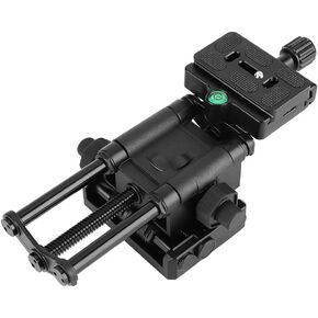 ZJchao Macro Focusing Rail, VM-10 Macro Camera Slider Camera Slider Focusing Rail DSLR Adjusting Head Adadpter Holder