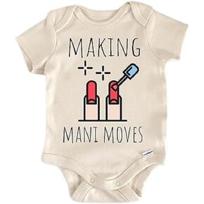 Nail Technician Tech - Baby Boy Girl Clothes Infant Bodysuit Funny Cute