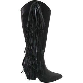 Cape Robbin Cowtown Cowboy Mid Calf Boots Women Western Cowgirl Boots with Chunky Block Heels