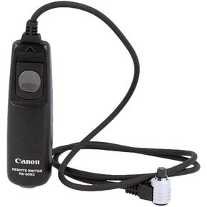 Canon RS-80N3 Remote Switch for EOS-1V/1VHS EOS-3 EOS-D2000 D30 D60 1D 1Ds EOS-1D Mark II III EOS-1Ds Mark II III EOS-10D 20D 30D 40D 50D 5D + Cleaning Kit