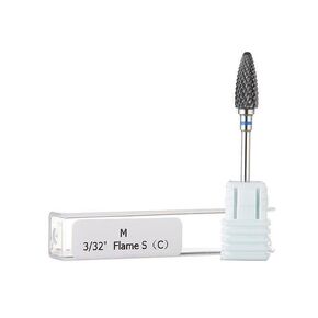 Nail Drill Bit Ceramic Nail Grinding Drill Bits Bullet Electric Manicure Mill Tip Accessories