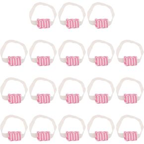 Kisangel 18pcs Nappy Fastening Belts Comfortable Elastic Diaper Fixing Belts for Newborns Lightweight and Portable Easy to Use Supplies