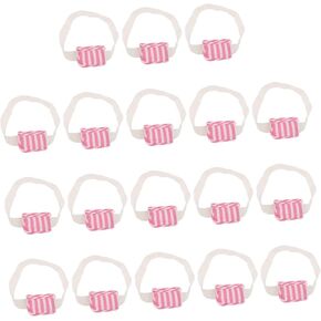 Totority 18pcs حفاضات تثبيت أحزمة الحفاض للمواد المرنة يمنع انزلاق الحفاضات للحديدين الجدد