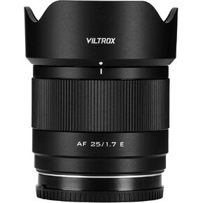 Viltrox 25mm F1.7 Fuji ، AF 25mm F/1.7 X Mount Lens for Fujifilm ، 25/1.7 XF Lens for Fujifilm X-T4 X-T10 X-T20 X-T30 XT30II X-T100 X-T200