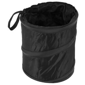 Car Trash Can Foldable Multipurpose Hanging Black Travel Universal Portable Rubbish Organizer Car