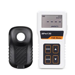 Light Meters, APM130 PAR Meter Light Intensity Energy Meter Optical Meter Split Type Sensor Light Energy Monitor for Plants Greenhouse