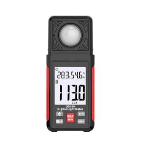 Light Meters, Digital Lux Meter Light Meter FC Lightmeter Illuminance Meter Tester 200000 Lux Illuminometer Photometer Luxometro Luxmeter