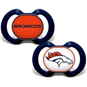 الطفل المتعصب NFL Denver Broncos 2 حزمة باكفيرز ، مقاس واحد ، لون الفريق