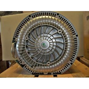 8.4 Hp Industrial Regenerative Blower 220V-480V/3Ph, 226CFM, 200" H2O Press. Goorui-USA GHBH 7D5 34 2R7
