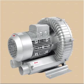 Regenerative Blower,Vortex Ring Blower, High-Pressure Ring Blower Single-Phase Vortex Gas Pump 0.24HP 0.33HP 0.47HP 0.5HP Industrial Vacuum Pump(350W/0.47HP)