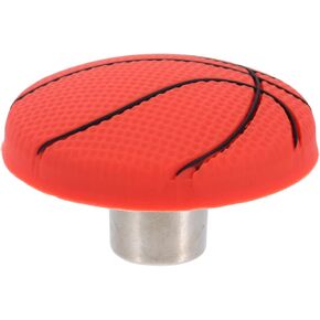 Basketball Style Drawer Knobs Boys and Girls-Friendly Soft Silicone Versatile for Nursery and Dresser