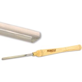 HTT-111 ، فولاذ عالي السرعة ، 3/8 "مغزل gouge (3/8" الفلوت) لخشب الخشب