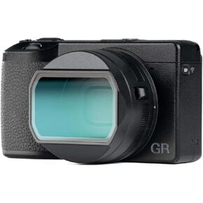 Adapter Ring Square Hood for Ricoh GR III GR IIIx, Expandable ND CPL and Other Filters, Compatible with GW4 GT2 (Square Hood)