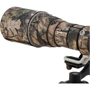 Rolanpro Waterproof Lens Cover for Nikon AF-S 600mm F4G ED VR Camouflage Rain Cover 9# Grass Camo