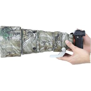 CHASING BIRDS Camouflage Waterproof Lens Coat for Sony FE 300mm F2.8 GM OSS Rainproof Lens Protective Cover (Classic Black)