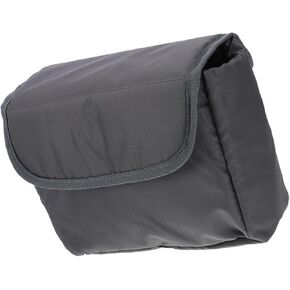Camera Lens Pouch for Backpack Padded Soft Camera Bag Insert Lens Case Flip Cover for Friends Family