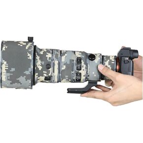 CHASING BIRDS Camouflage Waterproof Lens Coat for Sigma 500mm F5.6 DG DN OS Rainproof Lens Protective Cover (Withered Leaf Camouflage)