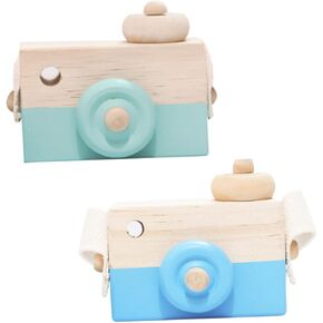Camera Model Wooden Camera Toy for Boys and Girls Bulk Develop Children's Mind Hand-Eye Coordination