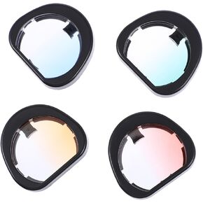 4pcs Color Gradient Camera Lens Filter Accessories for Mini Portable Special Effect Filters for Stunning Photos Easy to Install and Use for Photography Enthusiasts