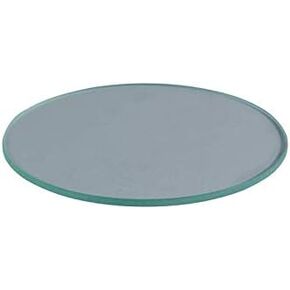 BoliOptics 100mm Diameter Clear Glass Microscope Stage Plate, 2.5mm Thick SA04141304