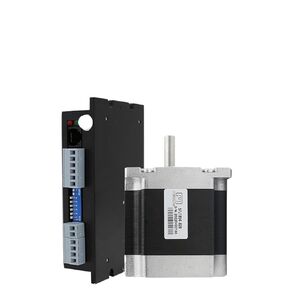 1pcs 2 Phase 23 Step Motor Driver and Open Loop Digital Stepper Motor with Holding Tq 0.85Nm Plasma Cutting Machine 36VDC