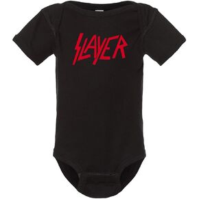 Mari Kyrios Slayer Thrash Speed Metal Rock & Roll Black One Piece Bodysuit Baby Clothes