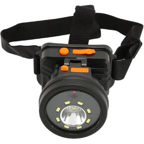 Headlamp Wearable Camera, Body Cam IPX4 Rechargeable Hands Free Head Mounted with Flashlight for Outdoor Running Camping Hiking Fishing(Black) Headlamp 1080P Adjustable