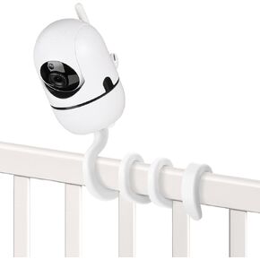 مرنة مرونة مراقبة رصد Hellobaby HB6550/HB6560/HB66PRO/HB65/HB6240 ، ANMEATE SM935E ، تويست كاميرا الطفل بدون أدوات أو تلف الجدار