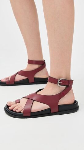 Free People Women's Anya Criss-Cross Footbed Sandals in Saudi Arabia