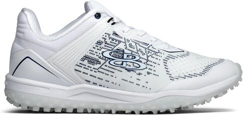 Boombah Viper Pureknit Women's Turf Shoes - White Out - Multiple Color Options - Multiple Sizes in Kuwait
