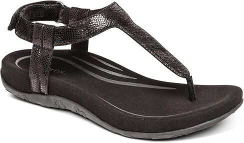 Aetrex Jane Casual Orthopedic Thong Sandals for Women - Adjustable Ankle Strap Memory Foam Womens Sandals with Arch Support in Saudi Arabia